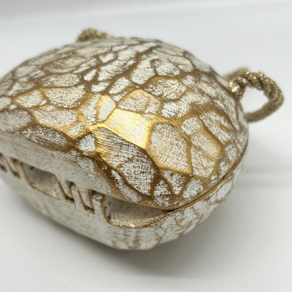 Timmy Woods Handcrafted Ovoid Crossbody Clutch - Picture 8 of 11